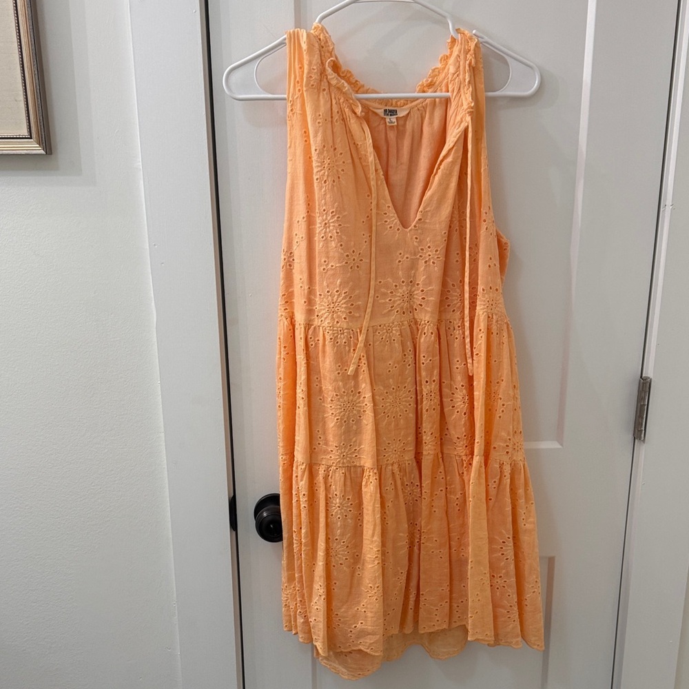 Peach Steve Madden Sleeveless Dress